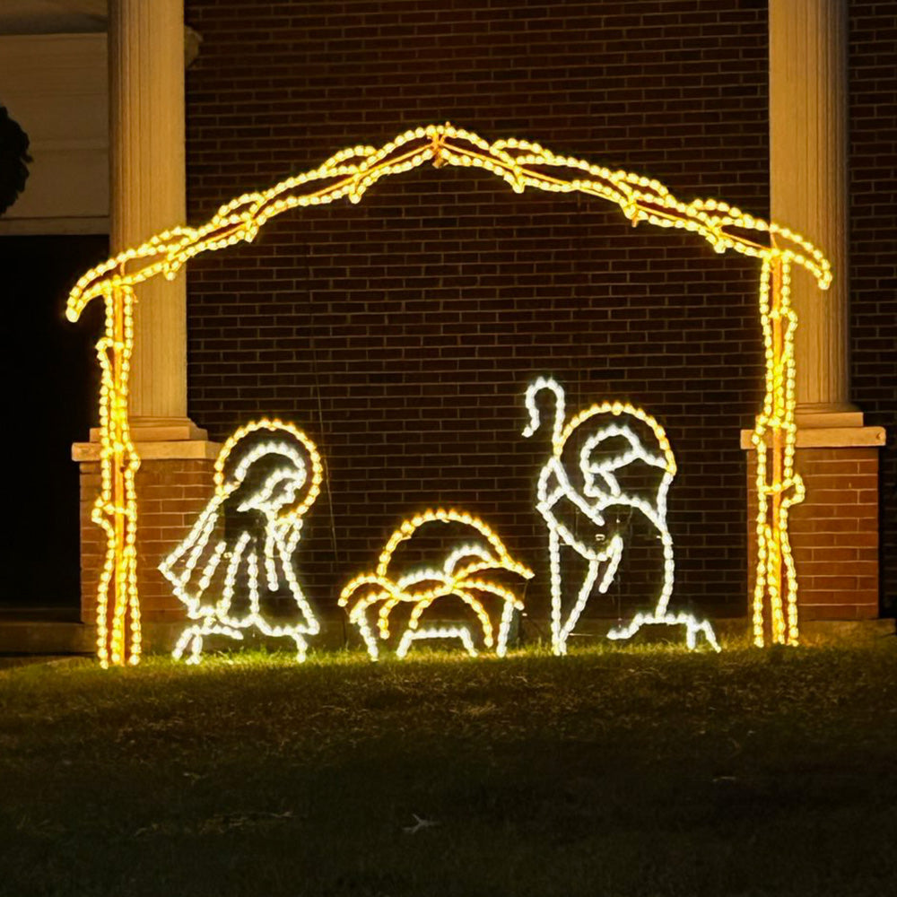 LED Nativity Scene