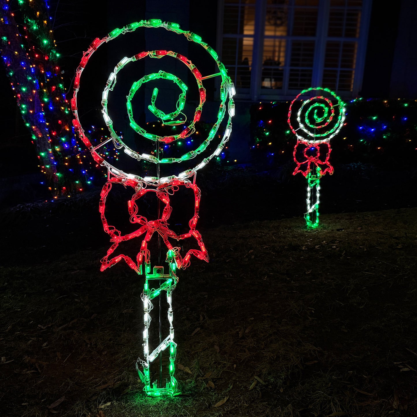LED Lollipop Swirl