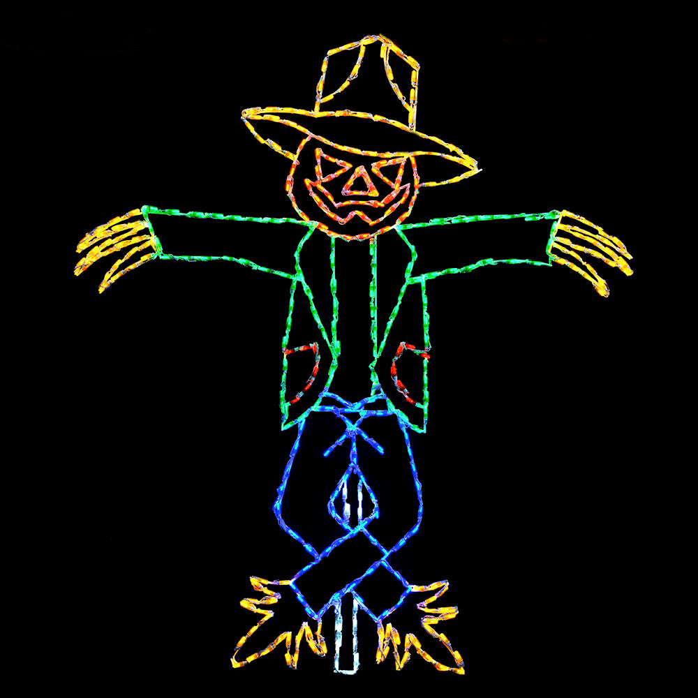 LED Scary Terry Scarecrow
