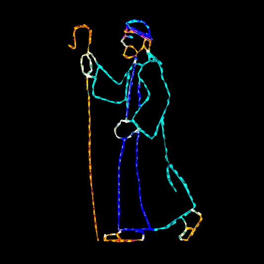 LED Nativity Shepherd