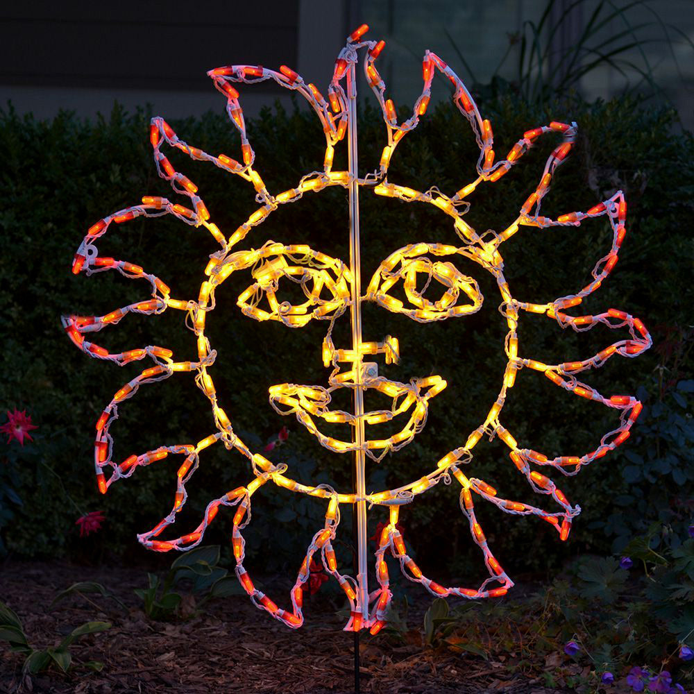 LED Sun Smiling