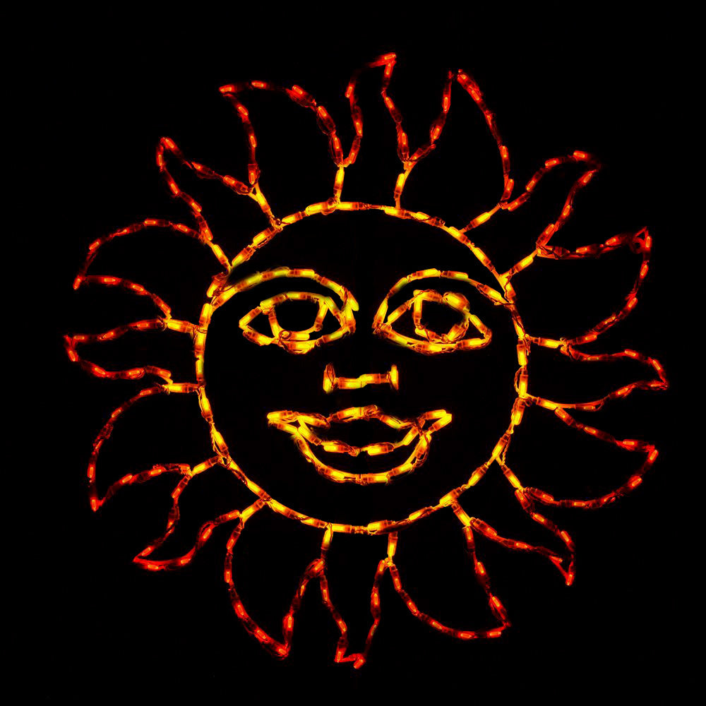 LED Sun Smiling